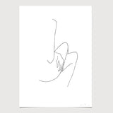 FredericForest_Grammatical_WomanCrossingHerLegs_50x70cm