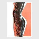 Woman Standing Shadow — Lithographie 3