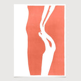 Woman Standing Shadow — Lithographie 6