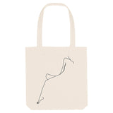 Tote Bag — Woman Laying 01