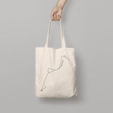 Tote Bag — Woman Laying 01