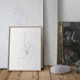 Woman Crossing Legs — Tirage Edition Limitée