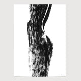 FredericForest_grammatical_LineDrawing_14_WomanStandingShadow_50x70cm