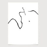 FredericForest_grammatical_LineDrawing_15_WomanWakingUp_50x70cm