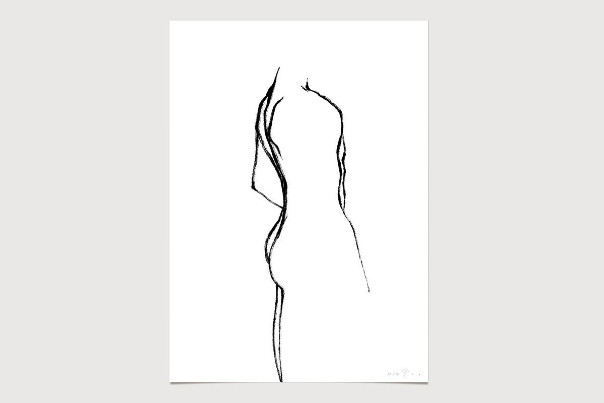 FredericForest_grammatical_LineDrawing_19_ManStanding_50x70cm