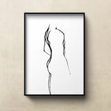 FredericForest_grammatical_LineDrawing_19_ManStanding_50x70cm_Scene2