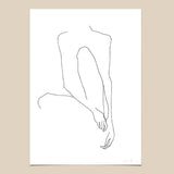 FredericForest_grammatical_LineDrawing_21_WomanSitting_70x100cm