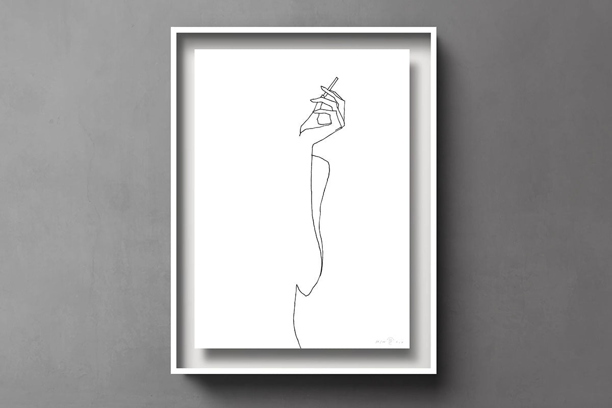 FredericForest_grammatical_LineDrawing_WomanSmoking_scene7