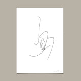 Woman Crossing Legs — Tirage Edition Limitée