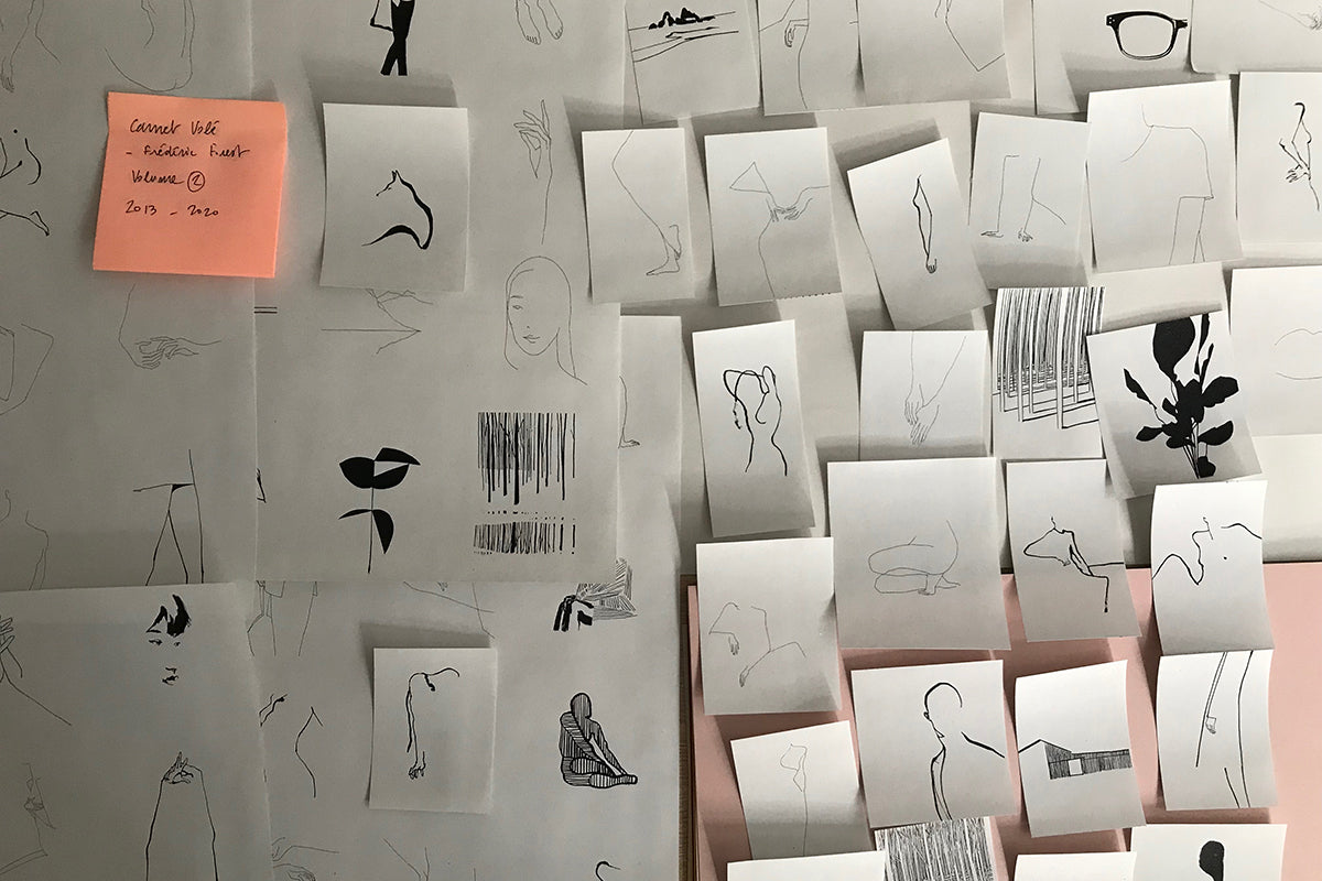 Kitsuné x Frederic Forest, editing the Carnet Volé - vol.2