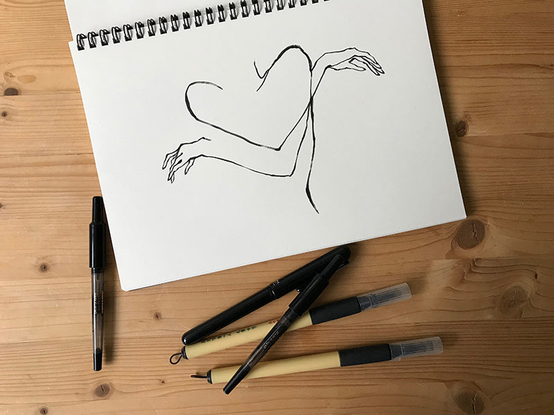 Self Love Woman: the story behind iconic drawing of Frederic Forest