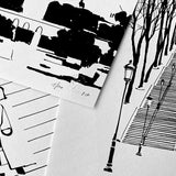 Walk in the lines — Limited Edition Print