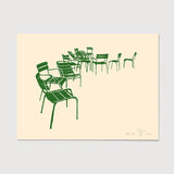 Jardin du Luxembourg 18x24 — Tirage en édition limitée