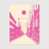 Evening Street 18x24 — Tirage en édition limitée