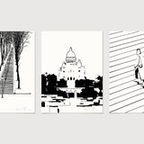 Walk in the lines — Limited Edition Print