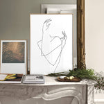 FredericForest_Grammatical_ArtPrint_WomanDancingWithHerHands1_Scene4