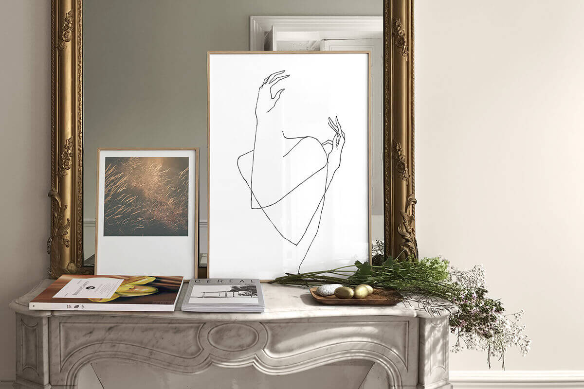 FredericForest_Grammatical_ArtPrint_WomanDancingWithHerHands1_Scene4