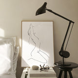 FredericForest_Grammatical_Art_LimitedPrint_50x70cm_WomanStretching4_1