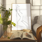 FredericForest_Grammatical_Art_LimitedPrint_50x70cm_WomanStretching4_2