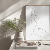 FredericForest_Grammatical_Art_LimitedPrint_50x70cm_WomanStretching4_5