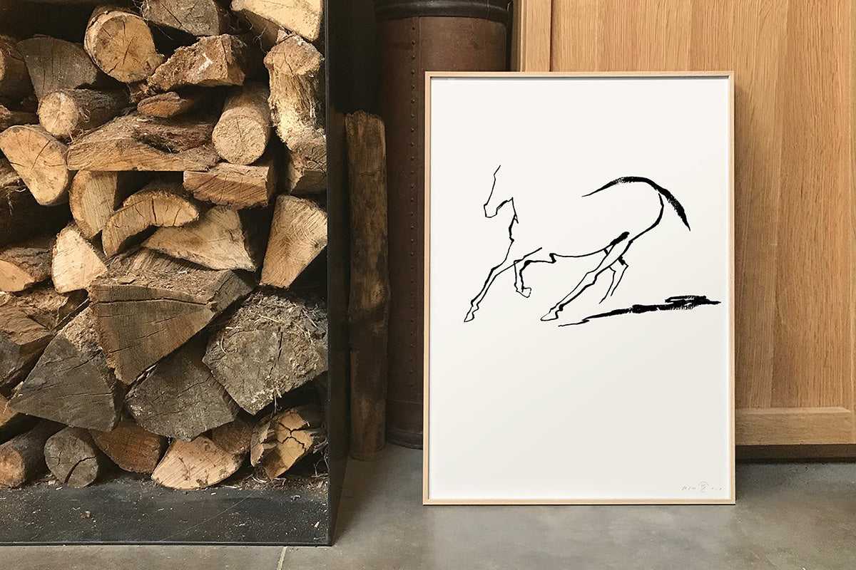 FredericForest_Grammatical_LeBarn05_50x70cm_Horse03