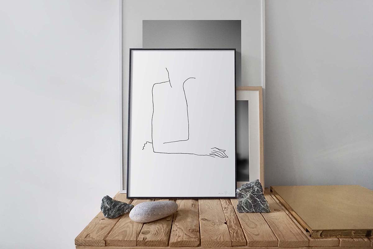 FredericForest_Grammatical_LimitedPrint_50x70cm_WomanThinking03_Scene07