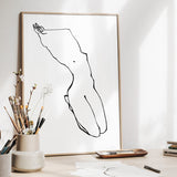 FredericForest_Grammatical_LimitedPrint_50x70cm_WomanWakingUp4_Scene7
