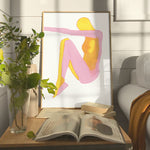 FredericForest_Grammatical_LimitedPrint_Color_50x70cm_WomanEnjoyingTheSun_Scene4
