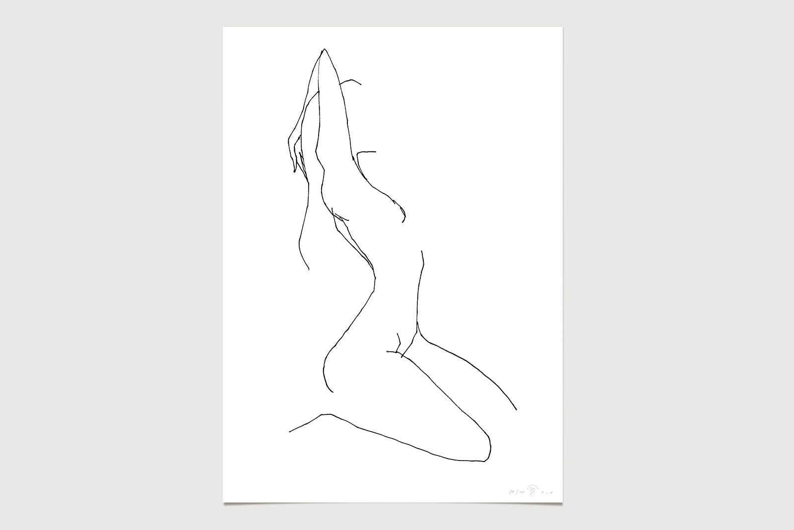 FredericForest_Grammatical_Neutral_50x70cm_WomanStretching4