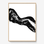 FredericForest_Grammatical_Print_MinimalDrawingArt_50x70cm_WomanResting03_Framed_Natural