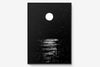 FredericForest_Grammatical_Print_MinimalDrawingArt_70x100cm_Moon_Framed_Black
