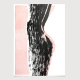 Woman Standing Shadow - Lithographie 1