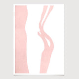 Woman Standing Shadow - Lithographie 4