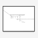 Grammatical_FredericForest_50x70_BarcelonaPavilion_Framed_Black