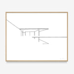 Grammatical_FredericForest_50x70_BarcelonaPavilion_Framed_Natural
