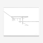 Grammatical_FredericForest_50x70_BarcelonaPavilion_Framed_White