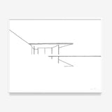 Grammatical_FredericForest_50x70_BarcelonaPavilion_Framed_White
