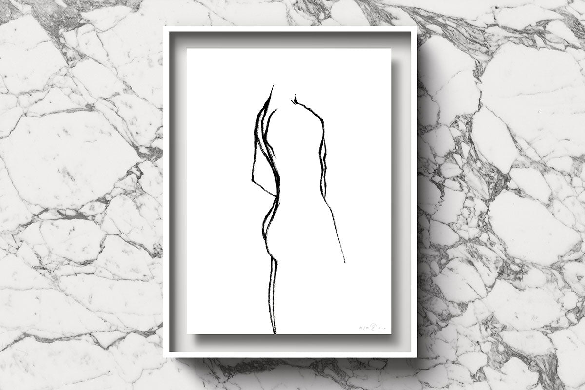 FredericForest_grammatical_LineDrawing_19_ManStanding_50x70cm_Scene1