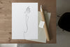 FredericForest_grammatical_LineDrawing_WomanSmoking_Package